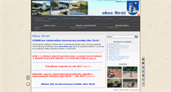 Desktop Screenshot of obec.ihrac.sk